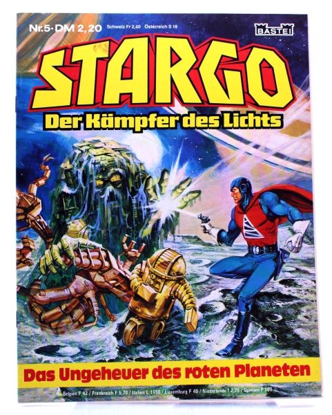 STARGO - Der Kämpfer des Lichts Comic Magazin Nr. 5: Das Ungeheuer des roten Planeten